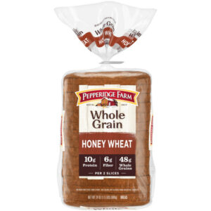 pepperidge farm farmhouse whole grain honey wheat bread